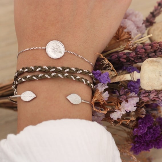 Photo de Bracelets tressés BRACELET MARGAUX chez Perrine et Antoinette