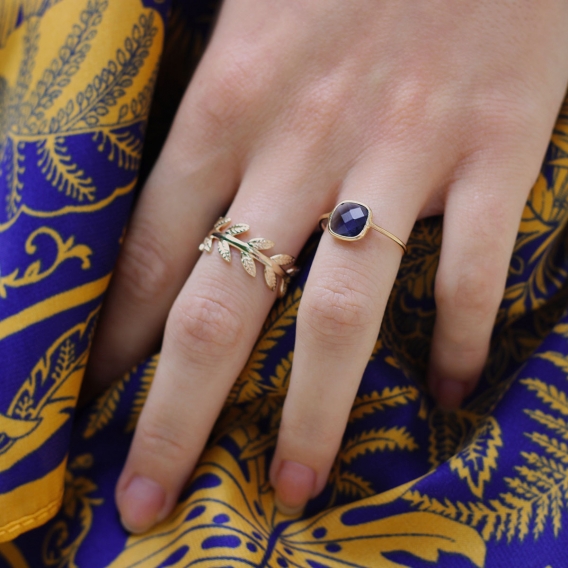 Photo de Bagues empierrées BAGUE CLARENCE chez Perrine et Antoinette