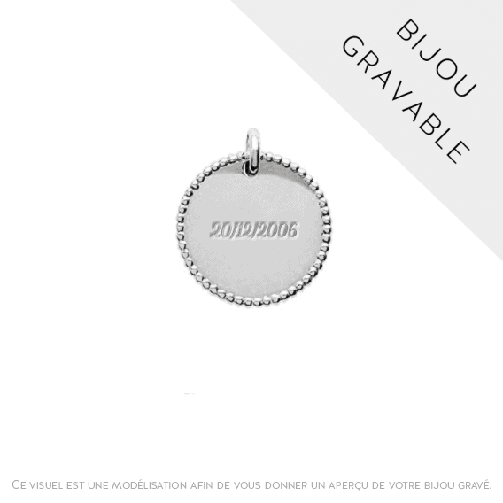 Photo de Pendentifs gravables PENDENTIF CAPRI chez Perrine et Antoinette