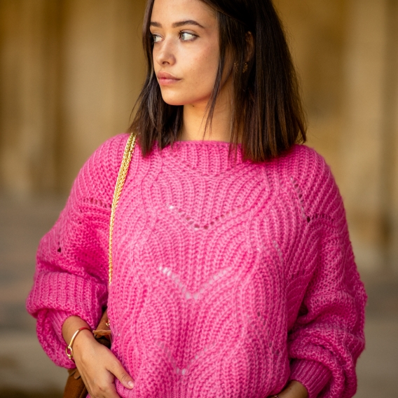 Maille pull top