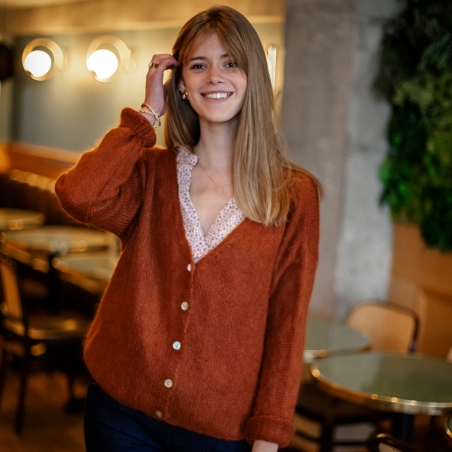 Photo de Mailles GILET ACHILLE chez Perrine et Antoinette