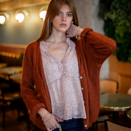 Photo de Mailles GILET ACHILLE chez Perrine et Antoinette