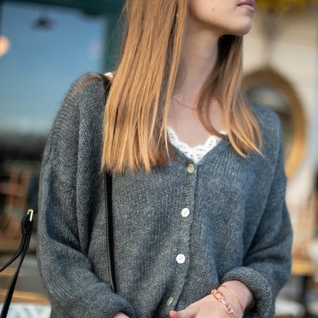 Photo de Mailles GILET ACHILLE chez Perrine et Antoinette