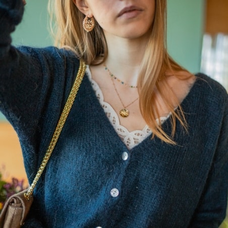 Photo de Mailles GILET ACHILLE chez Perrine et Antoinette