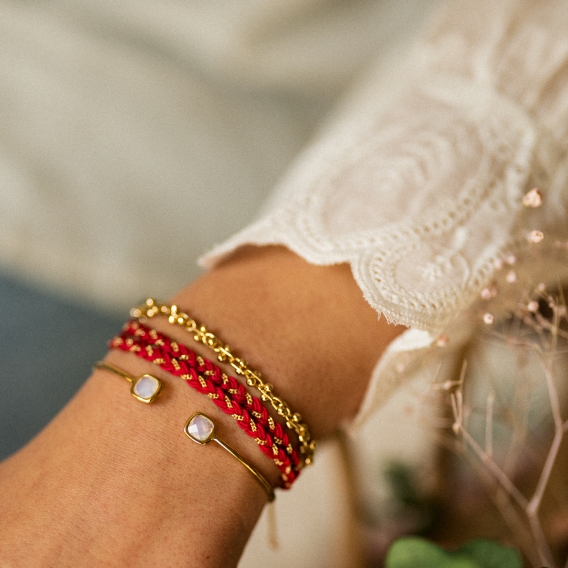 Photo de Bracelets empierrés JONC CLARENCE chez Perrine et Antoinette