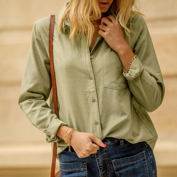 Photo de Hauts CHEMISE AUGUSTINE chez Perrine et Antoinette