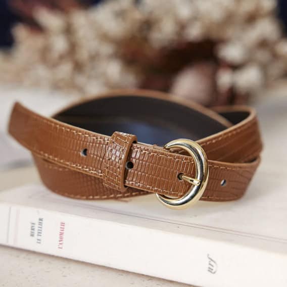 Ceinture camel on sale