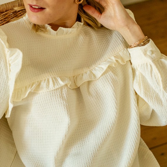 Photo de Prêt-à-Porter BLOUSE DIANE chez Perrine et Antoinette