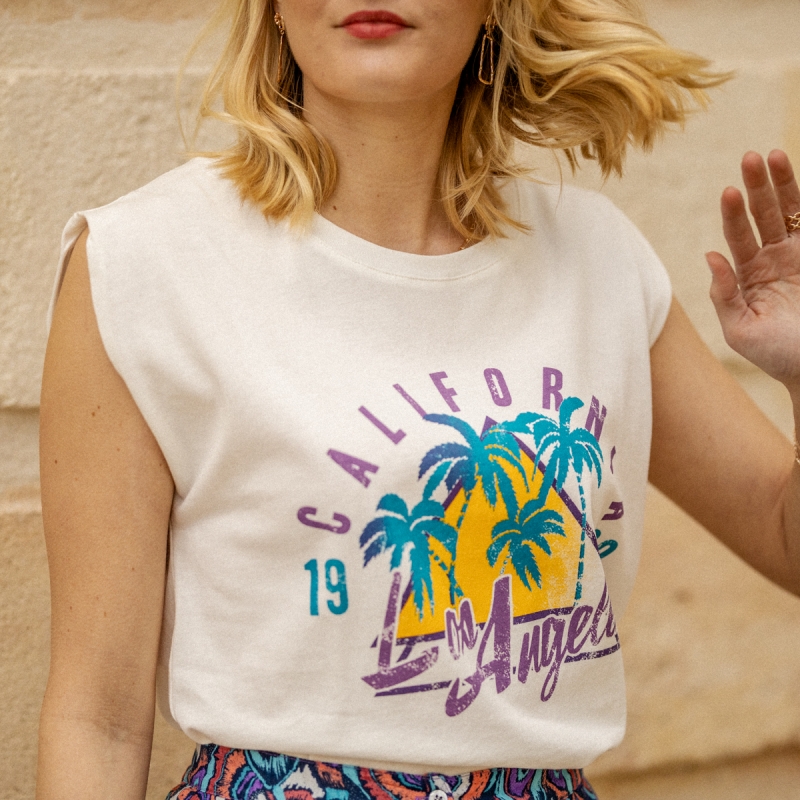 Photo de Hauts T-SHIRT CALIFORNIA chez Perrine et Antoinette