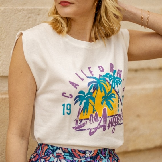 Photo de Hauts T-SHIRT CALIFORNIA chez Perrine et Antoinette