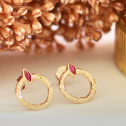 Photo de Bijoux BOUCLES LISA chez Perrine et Antoinette