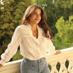 Photo de Prêt-à-Porter BLOUSE CLAUDIE chez Perrine et Antoinette