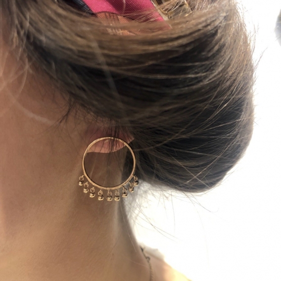 Photo de Clous d'oreilles BOUCLES PERLITA chez Perrine et Antoinette