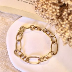 Photo de Bracelets maille XL BRACELET CANDIDE chez Perrine et Antoinette