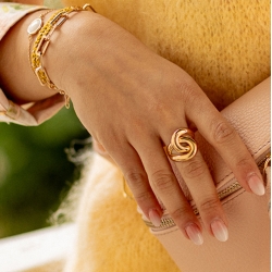 Photo de Bagues sans strass BAGUE MYRIA chez Perrine et Antoinette