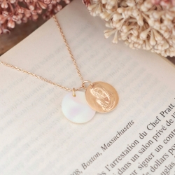 Photo de Plaqué Or COLLIER JEANETTE | Création chez Perrine et Antoinette