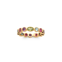 Photo de Bagues empierrées BAGUE JUSTINE chez Perrine et Antoinette