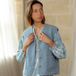Photo de Prêt-à-Porter VESTE JEANNE chez Perrine et Antoinette