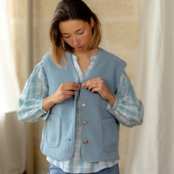 Photo de Prêt-à-Porter VESTE JEANNE chez Perrine et Antoinette