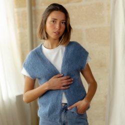 Photo de Prêt-à-Porter GILET BASILE chez Perrine et Antoinette