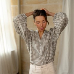 Photo de Prêt-à-Porter BLOUSE CONSTANCE chez Perrine et Antoinette