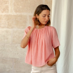 Photo de Prêt-à-Porter BLOUSE AUGUSTA chez Perrine et Antoinette