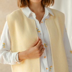 Photo de Prêt-à-Porter GILET LEON chez Perrine et Antoinette