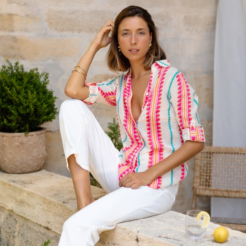 Photo de Prêt-à-Porter CHEMISE AMBRE chez Perrine et Antoinette