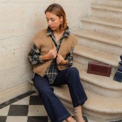 Photo de Prêt-à-Porter GILET BASILE chez Perrine et Antoinette