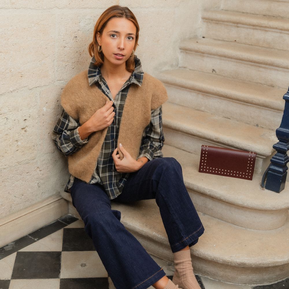 Photo de Prêt-à-Porter GILET BASILE chez Perrine et Antoinette