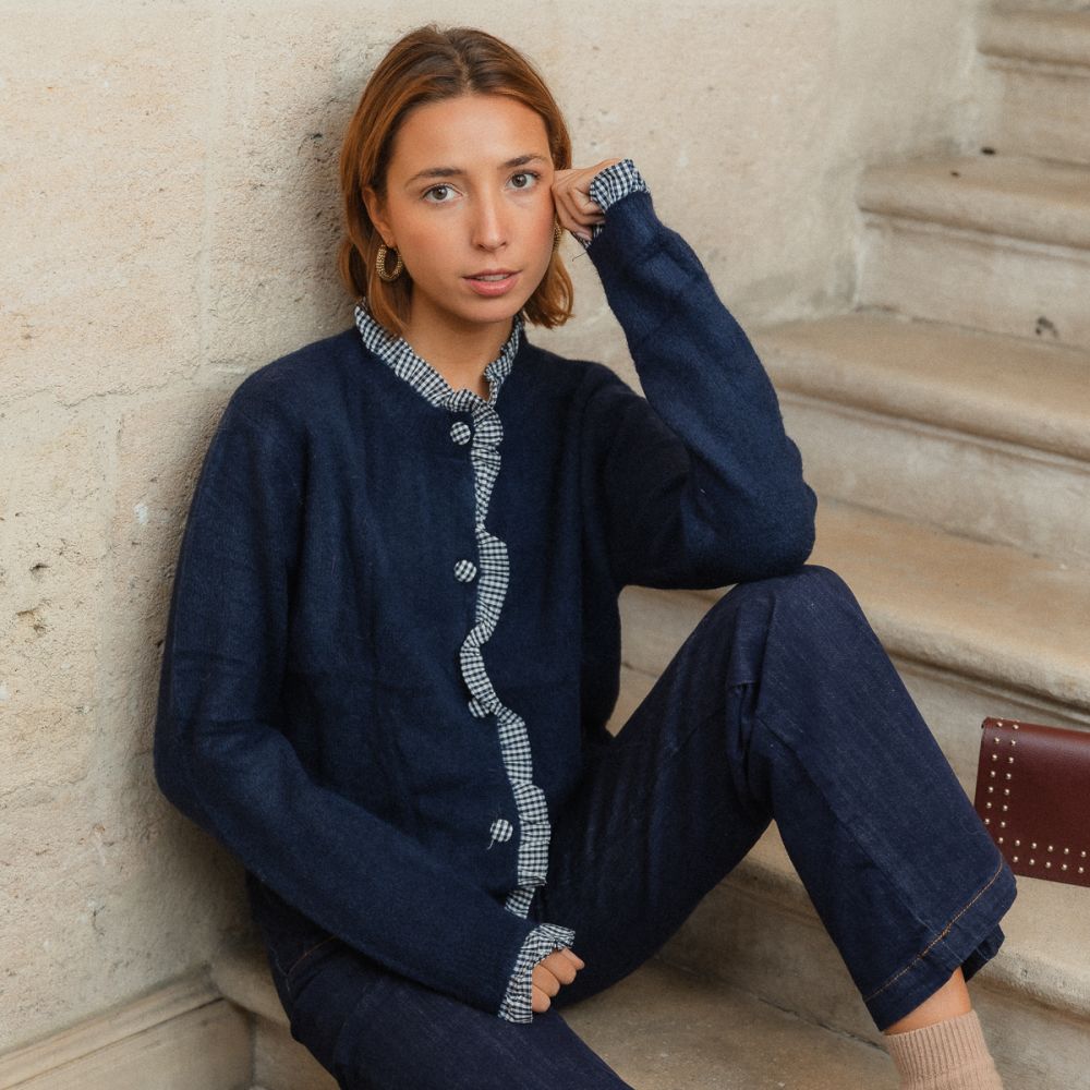 Photo de Prêt-à-Porter GILET STANISLAS chez Perrine et Antoinette