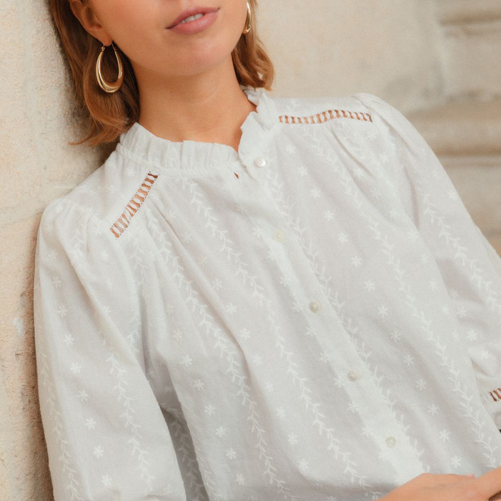 Photo de Prêt-à-Porter BLOUSE AMBROISE chez Perrine et Antoinette