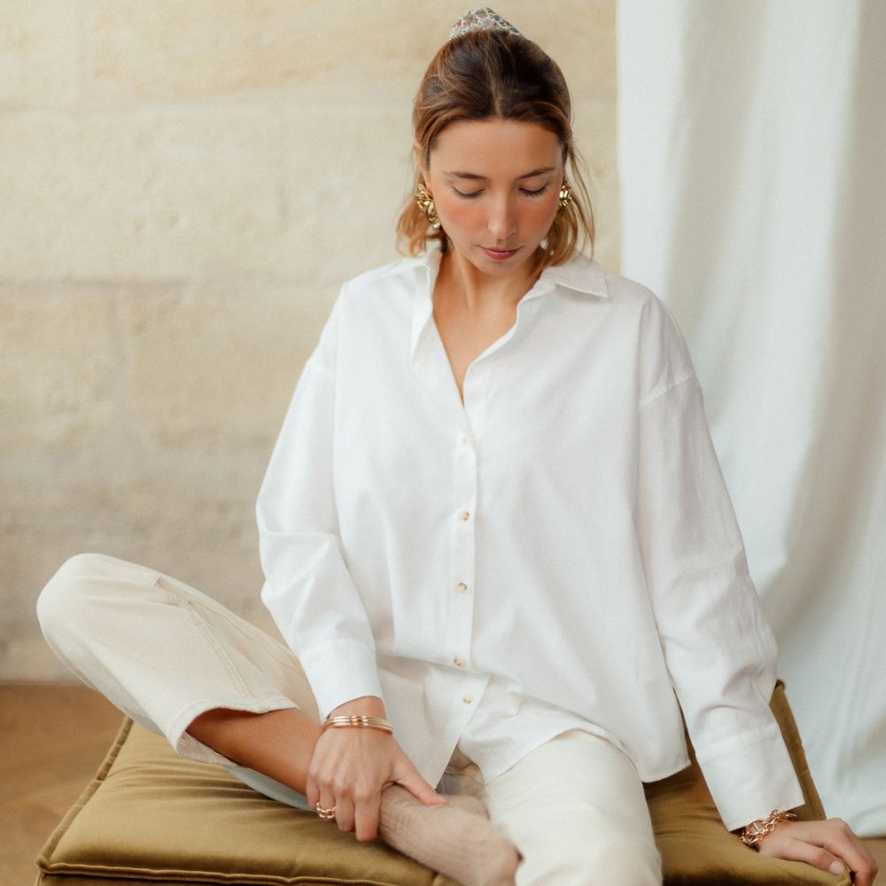 Photo de Prêt-à-Porter CHEMISE HORTENSE chez Perrine et Antoinette