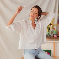 Photo de Prêt-à-Porter CHEMISIER CLEOPHÉE chez Perrine et Antoinette