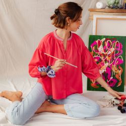 Photo de Prêt-à-Porter CHEMISIER CLEOPHÉE chez Perrine et Antoinette