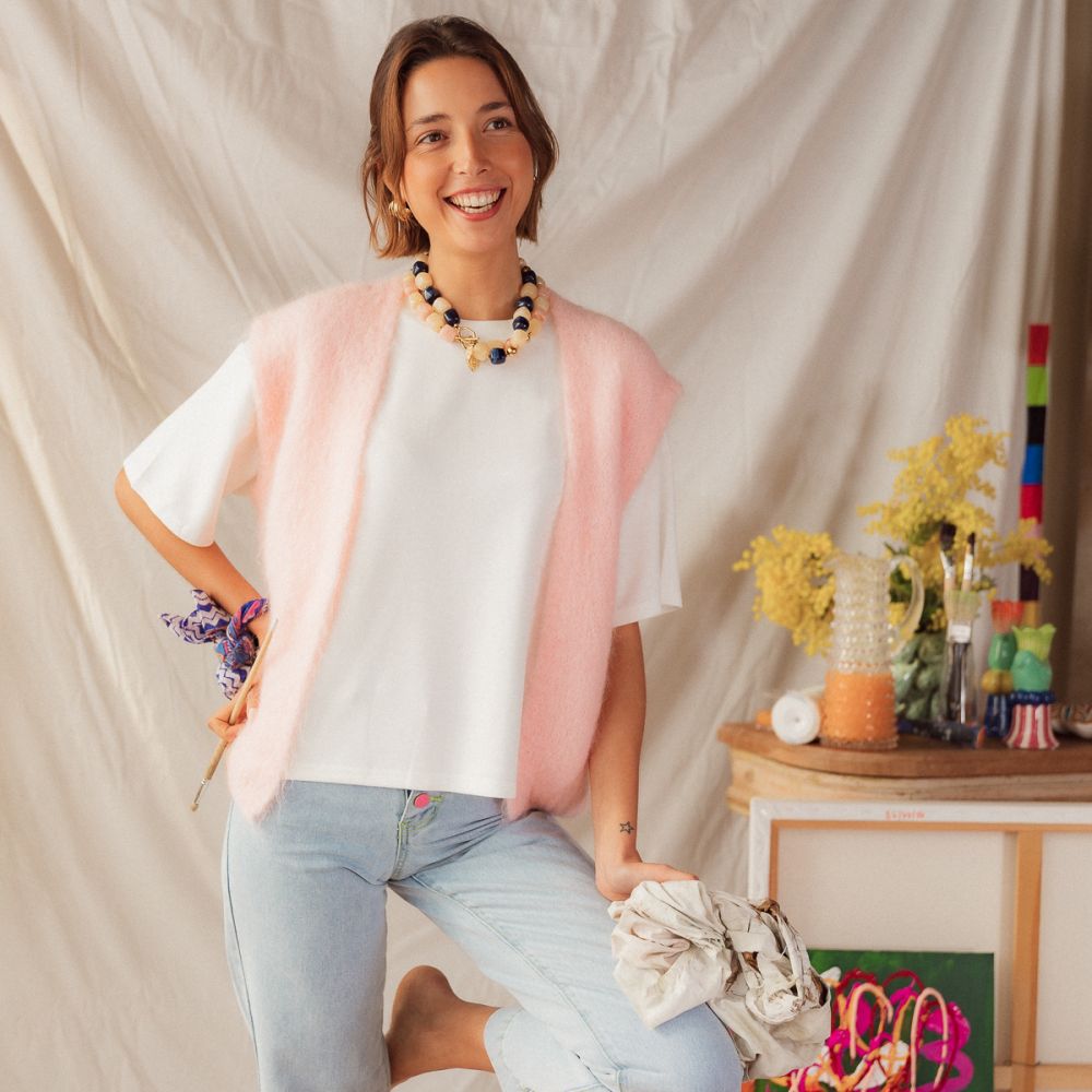 Photo de Prêt-à-Porter GILET BASILE chez Perrine et Antoinette