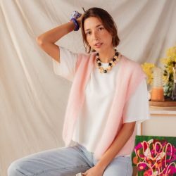 Photo de Prêt-à-Porter GILET BASILE chez Perrine et Antoinette