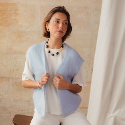 Photo de Prêt-à-Porter GILET BASILE chez Perrine et Antoinette