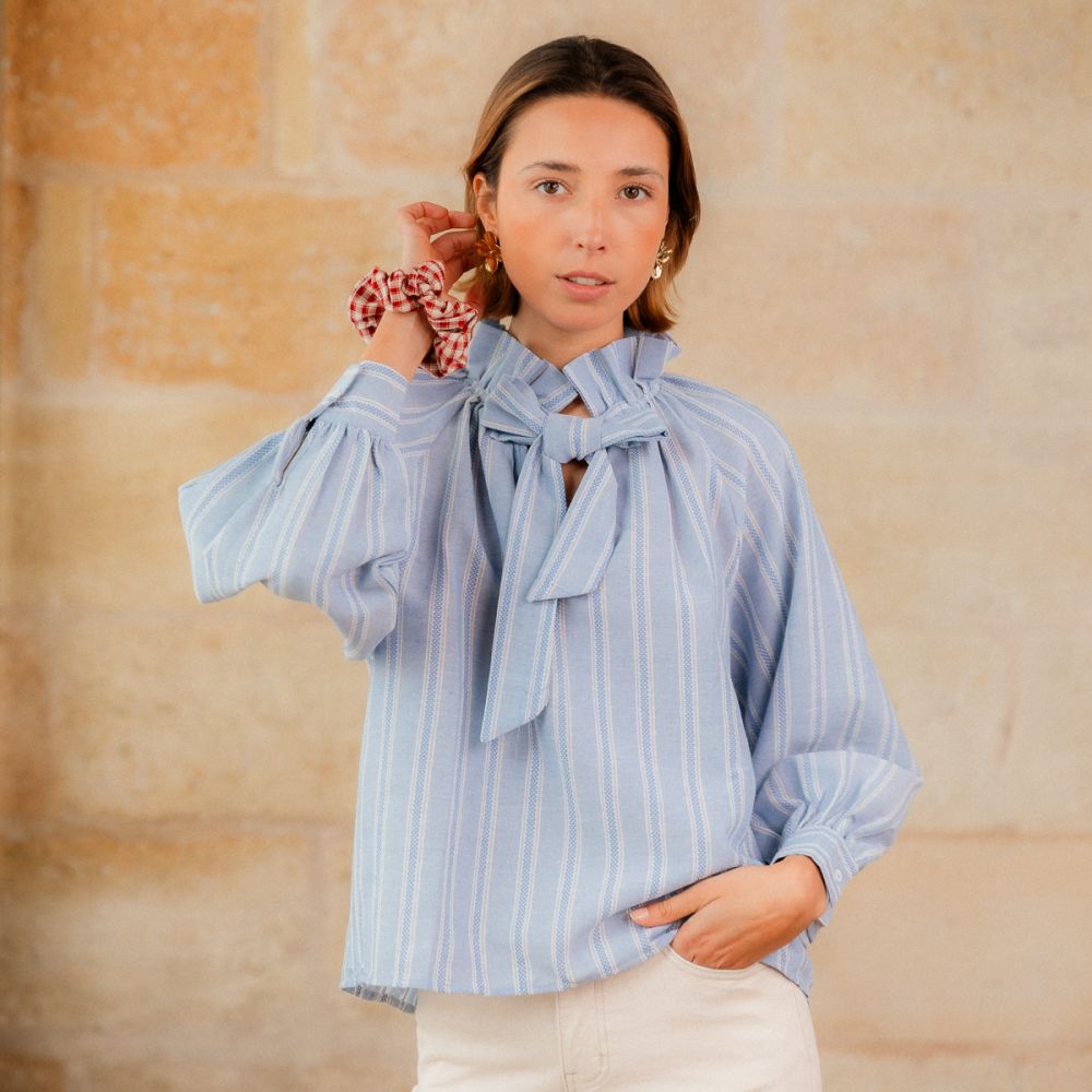 Photo de Prêt-à-Porter BLOUSE HONORINE chez Perrine et Antoinette