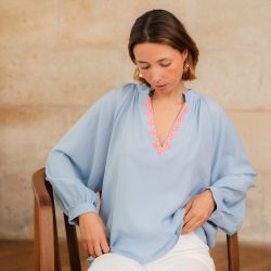 Photo de Prêt-à-Porter BLOUSE JADE chez Perrine et Antoinette