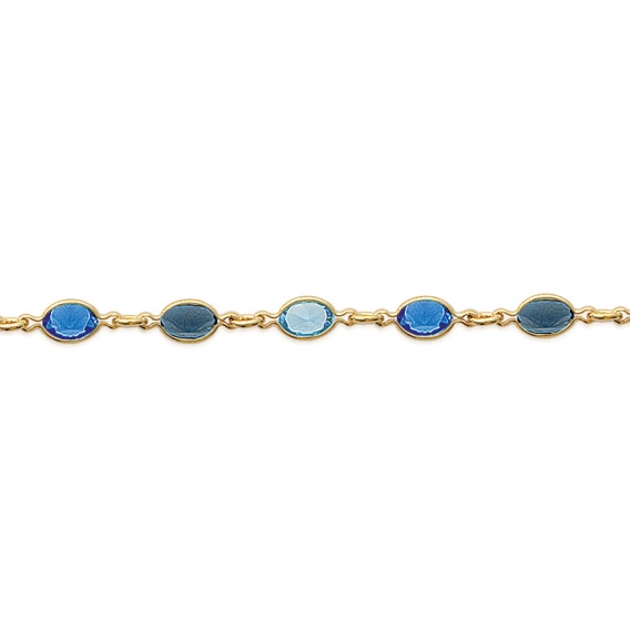 Photo de Bracelets empierrés BRACELET PEONIE chez Perrine et Antoinette