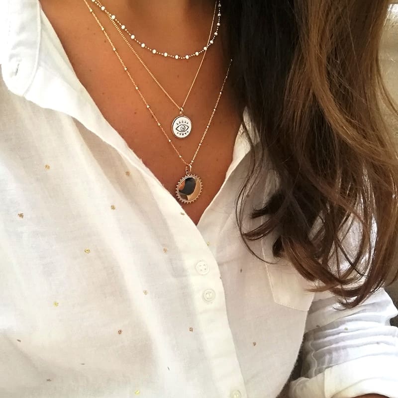 Photo de Petits pendentifs PENDENTIF LIVY chez Perrine et Antoinette