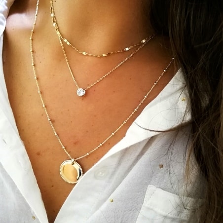 Photo de Colliers sans strass CHAÎNE ANTONIN chez Perrine et Antoinette