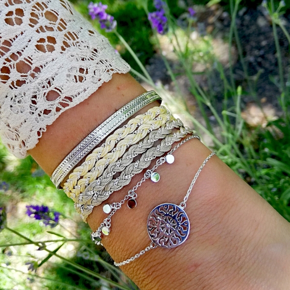 Photo de Bracelets sans strass BRACELET MAELI chez Perrine et Antoinette