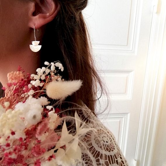 Photo de Pendantes BOUCLES TALIA chez Perrine et Antoinette