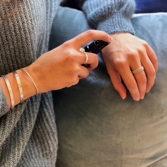 Photo de Bagues strass BAGUE RAPHAELLE chez Perrine et Antoinette