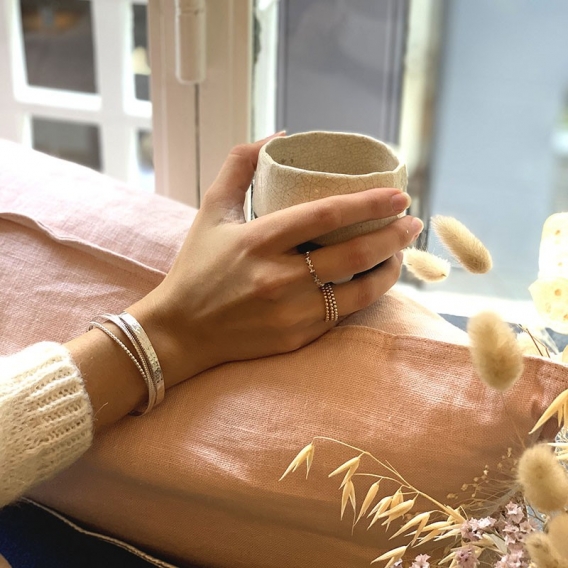 Photo de Bagues sans strass BAGUE SCARLETT chez Perrine et Antoinette