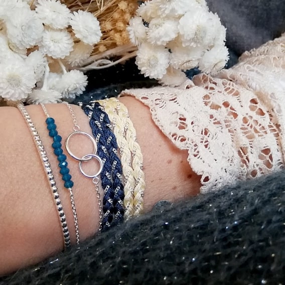 Photo de Bracelets sans strass BRACELET ARIANE chez Perrine et Antoinette