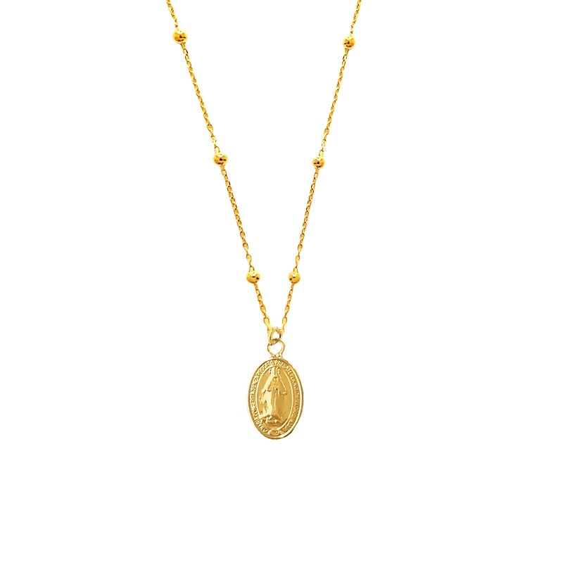 Photo de Plaqué Or COLLIER VINCIANE chez Perrine et Antoinette