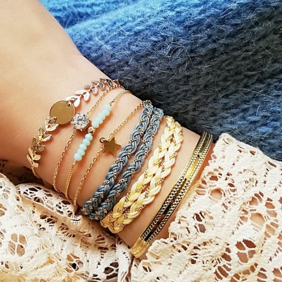 Photo de Bracelets sans strass BRACELET HAVANA chez Perrine et Antoinette